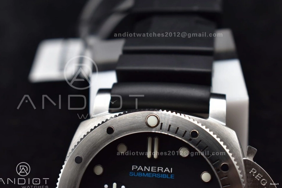 Youthful 437 Black Best PAM1229 Rubber P Dial Black Edition Strap on Y 1:1 SBF 0712